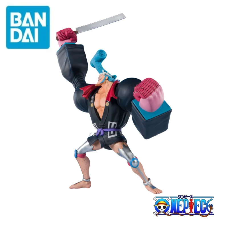 

In Stock Bandai Original One Piece Franky 100% Genuine Holiday Gifts Figurine Model Ornaments Statue Anime Merchandise Toys