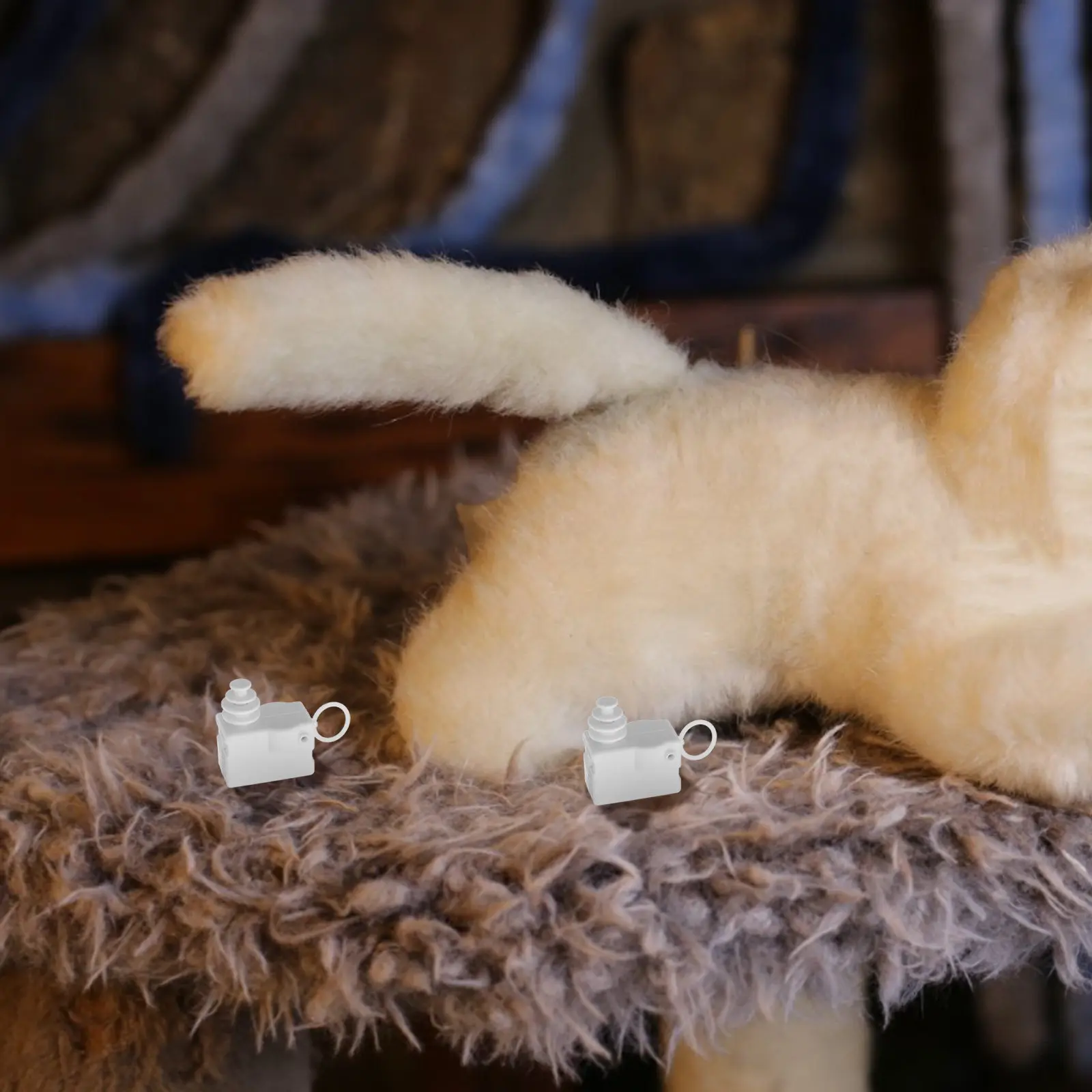 

8Pcs Rotating Tail Movement Kit Smooth Pull String Motor for Creative Crafting Supplies Universal DIY Repair Parts for Animal