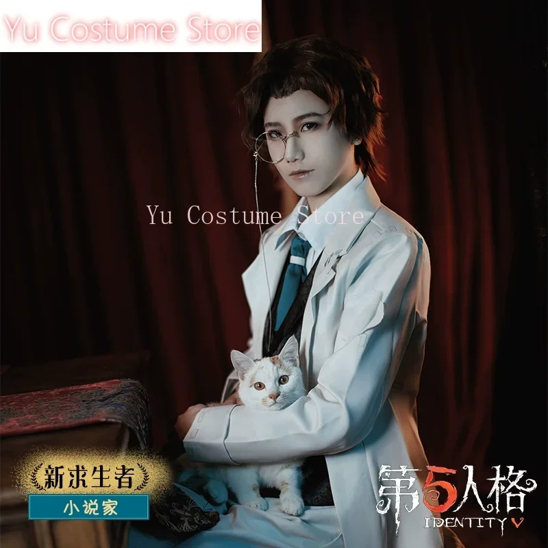 Yu Identity V Cos Orpheus Novelist Cosplay Costume Cos Game Anime Party Uniform Hallowen Play Role Clothes Clothing New Full