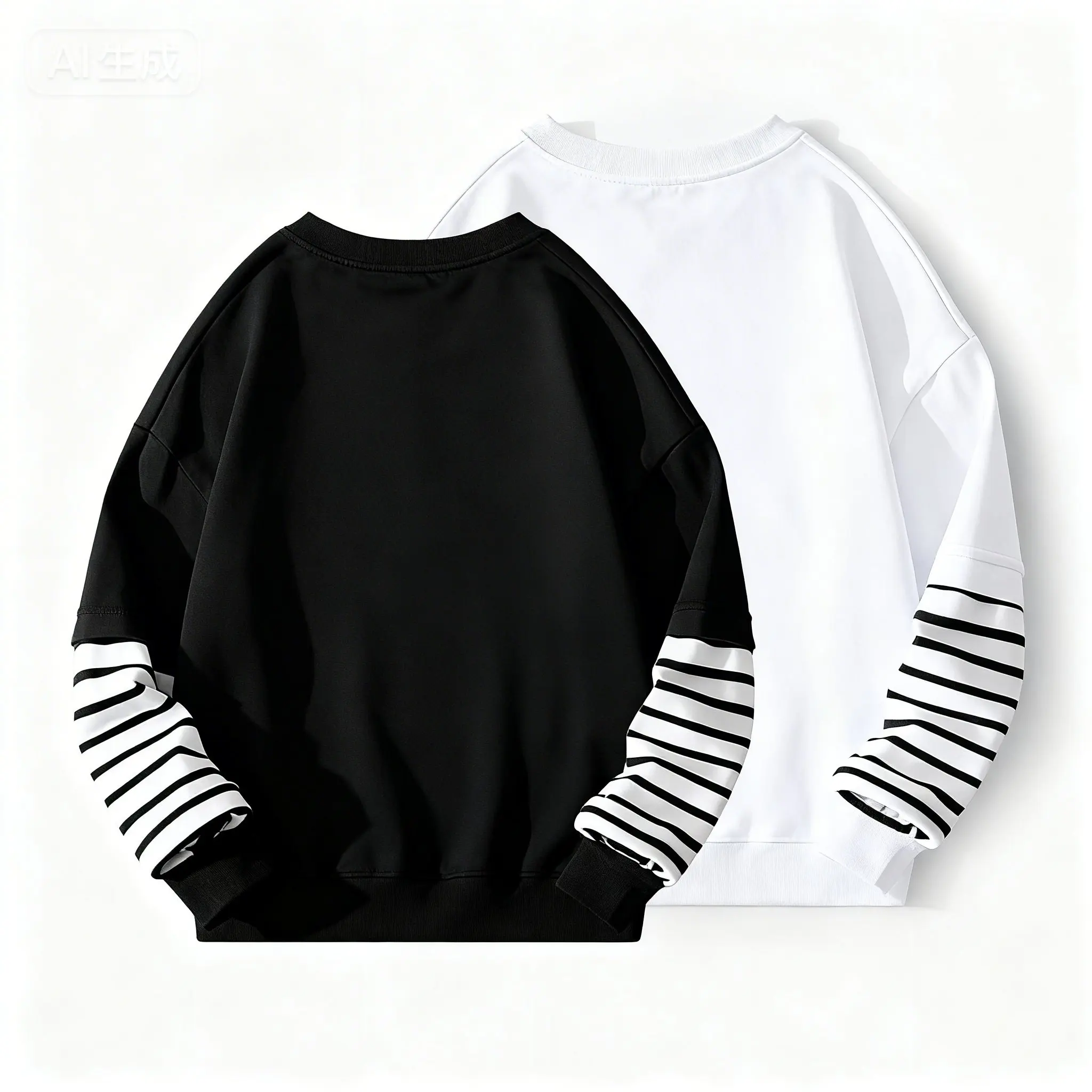 1pcs Spring Autumn Children Long Sleeve T-shirt Teenager Leisure Tees Baby Striped Sleeves Tshirt  Pupil Boys Girls Fashion Tops