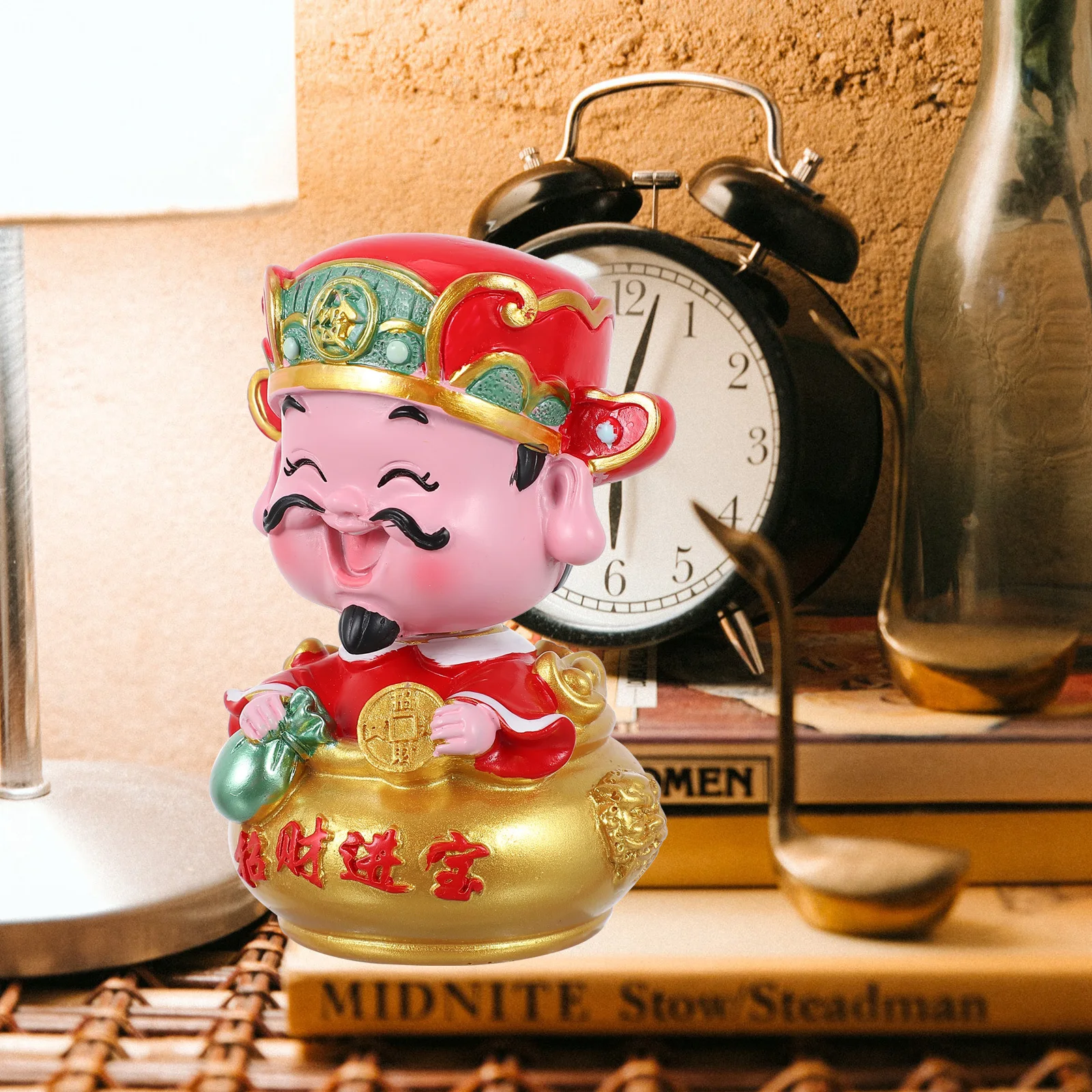 

Resin Fortune Ornament Exquisite Chinese Style Decoration for Car Home Bedroom Living Room Festival Atmosphere Year of The Tiger