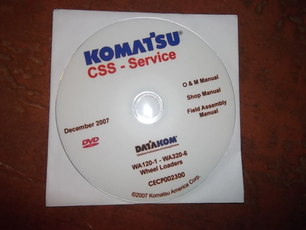 

Колесный погрузчик AutoDVD Komatsu 5,86 ГБ Обновление 2024 года По руководство по магазине PDF