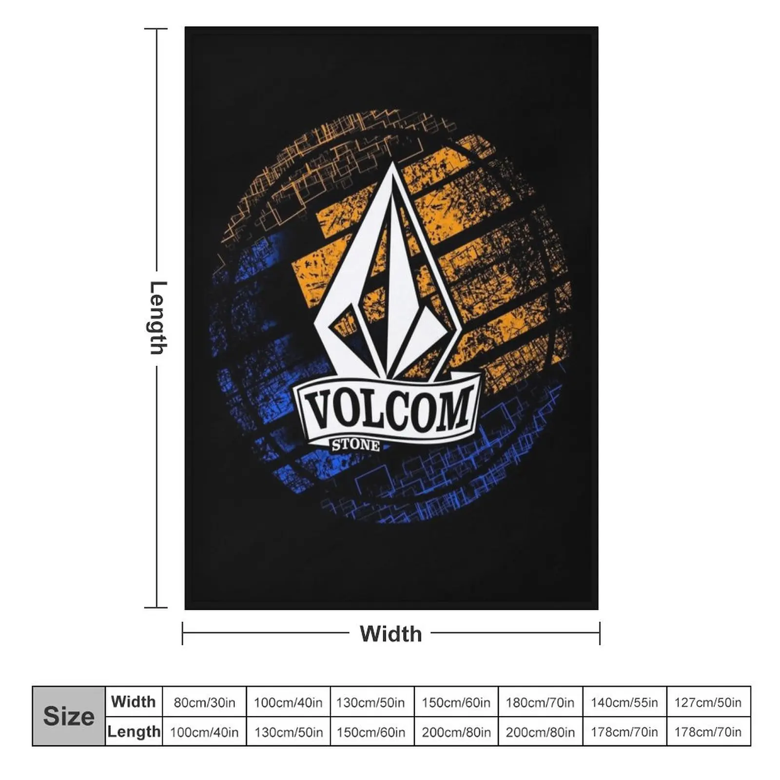 volcom-stone Throw Blanket Thin Summer Summer Beddings Loose Blankets