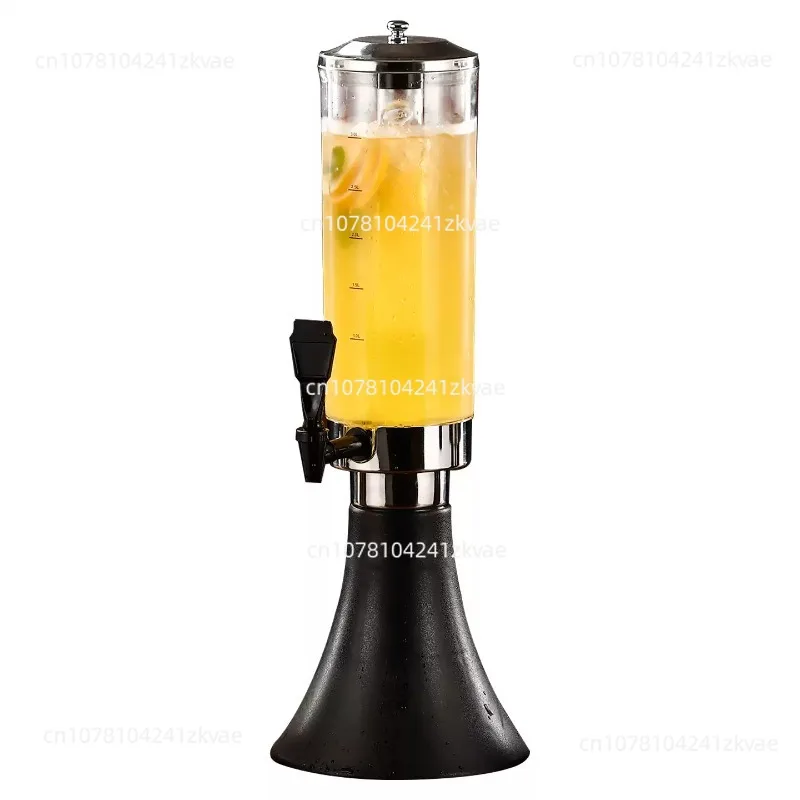 3L Coke Beverage Barrel Tap, Commercial Luminous Refrigerated Draft Beer Dispenser