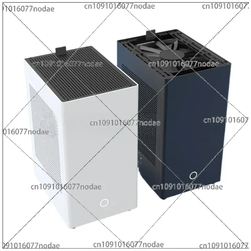 S1 ITX A4 Ultra Small Chassis SFX Power Supply, All Aluminum Processing, Ghost S1 Six Pigeons