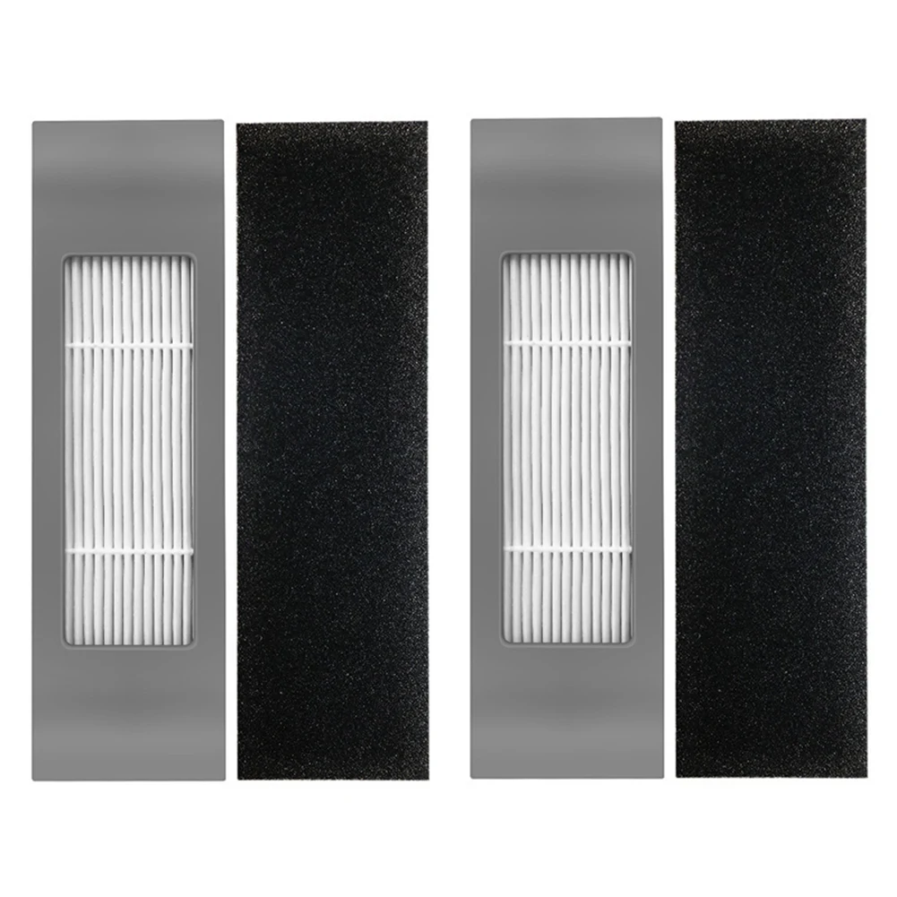 T71C Filter Side Brush Mop Cloth Set for Ecovacs Deebot Ozmo T8 / T8 AIVI T9+ N8 Pro Vacuum Cleaner Parts Accessories