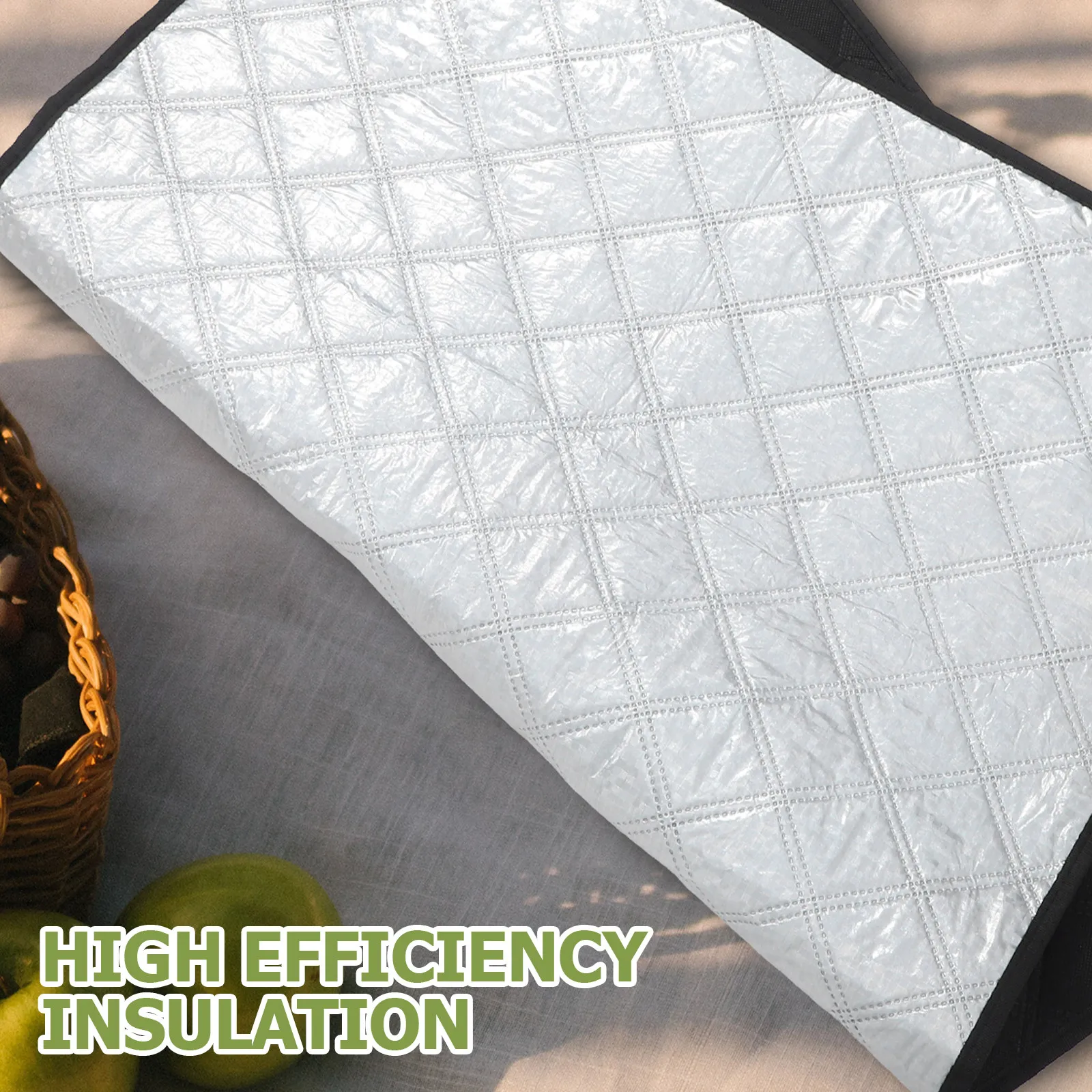 Freezer Sunshade Protector Aluminum Foil Heat Shield for Outdoor Refrigerator Deep Chest Upright Units Cold Storage Cabinet