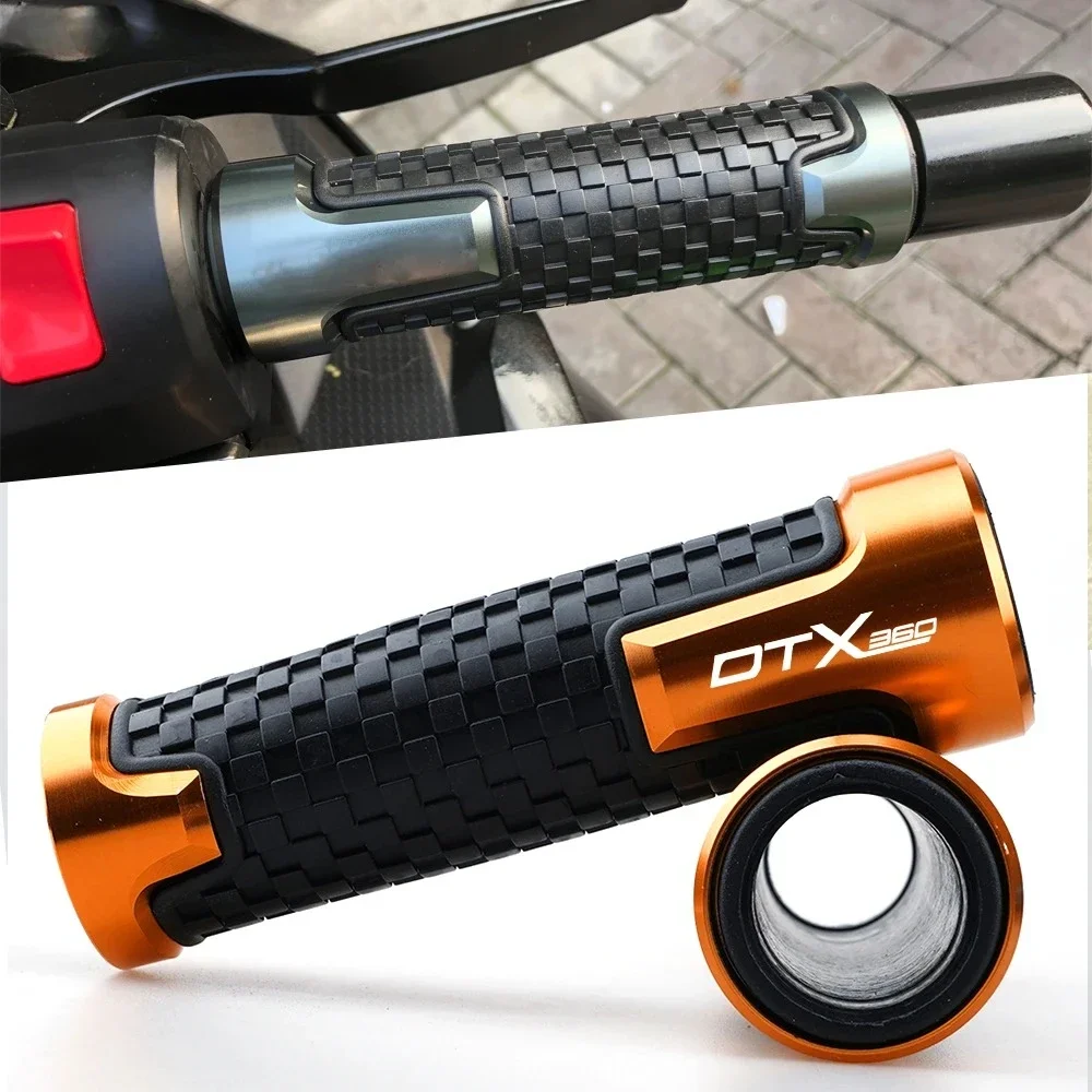 

Motorcycle CNC Accessories Rubber Handbar Grips 7/8'' 22MM Handle Bar For KYMCO DTX 360 125 125i 350i DTX360 2021 2022 Universal