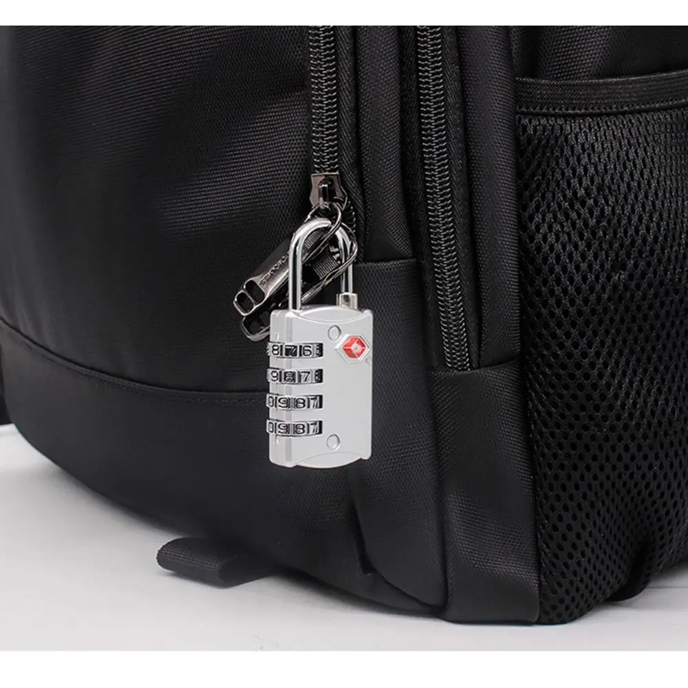 TSA Customs Password Lock Multi-purpose 4-digit Combination Lock  For Travel Luggage Suitcase Anti-Theft Code Padlock