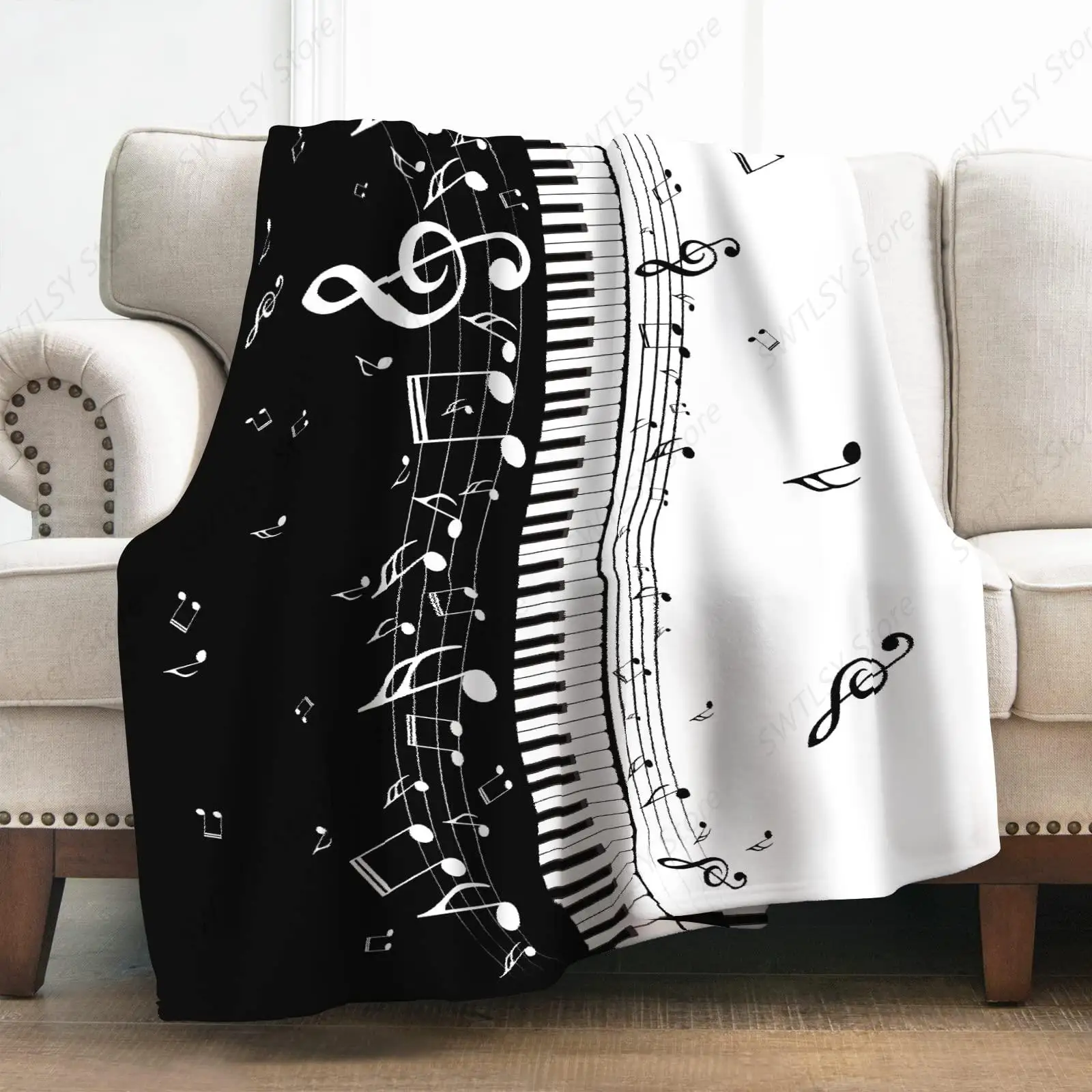 Music Blanket Gifts for Women Girls Men 60