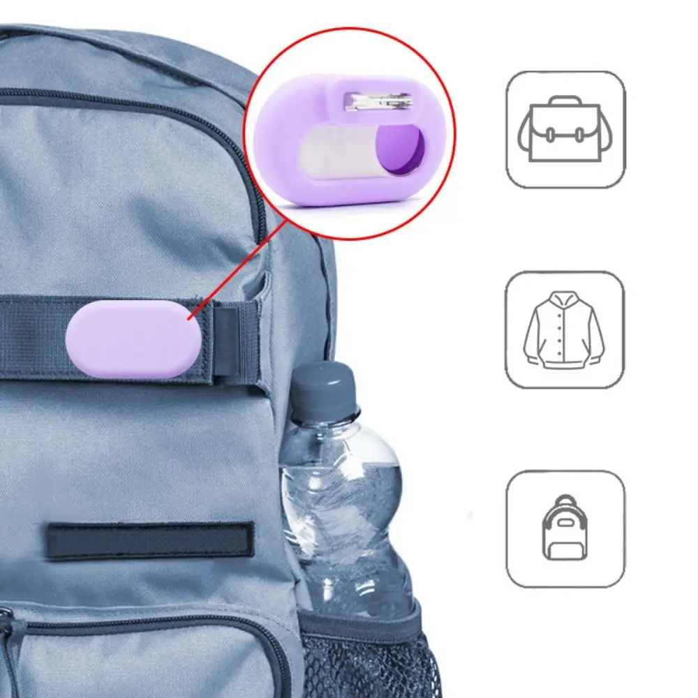 Siliconen trackerhoes met onzichtbare pin Oudere kleding Anti-verloren pin Waterdicht voor Samsung Galaxy SmartTag 2