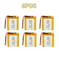 804050-2000mAh  6PCS