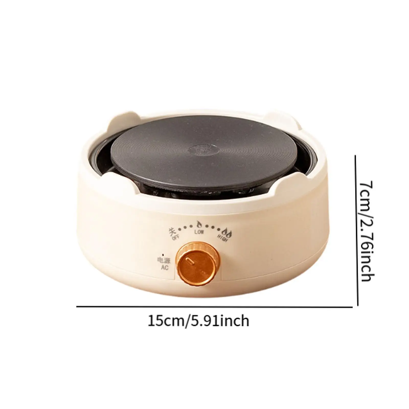 Electric Stovetop,Small Hot Plate Single Burner Coffee Tea Heater for Camping Home