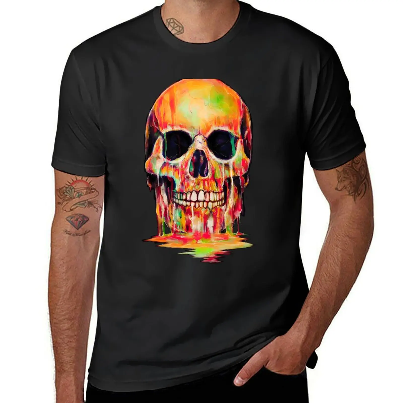 

Dye Out T-Shirt luxury designer Man t-shirt customs Blouse Short sleeve tee men