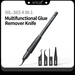 WYLIE WL-365 Multifonctionnel Colle Retrait Lame Kit Main Meulage Dureté Flexibilité Pour Carte Mère CPU IC Bord Démonter T