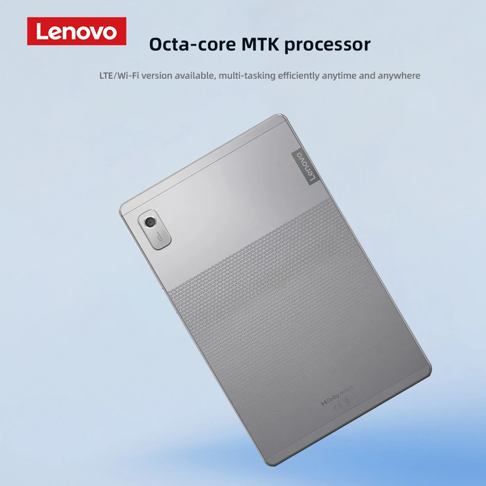 Lenovo Tab K9/M9 Tablet 4G LTE Global ROM 9 pollici MTK G80 Octa-core 4GB 64GB Dolby Atmos suono 5100MAH Global PC Pad Con custodia