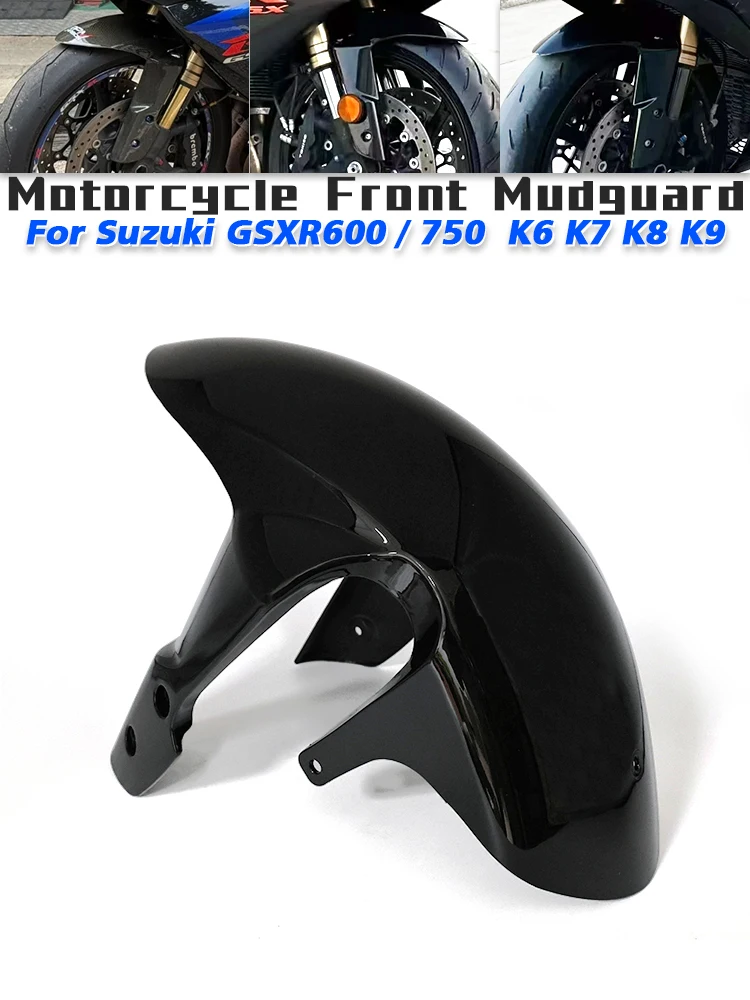 Dla Suzuki GSXR1000 2005-2008 GSX-R600 GSX-R750 2006-2009 K5 K6 K7 K8 Motocyklowy Przedni Błotnik Ochronny Przeciwbłotowy Owiewka — 2