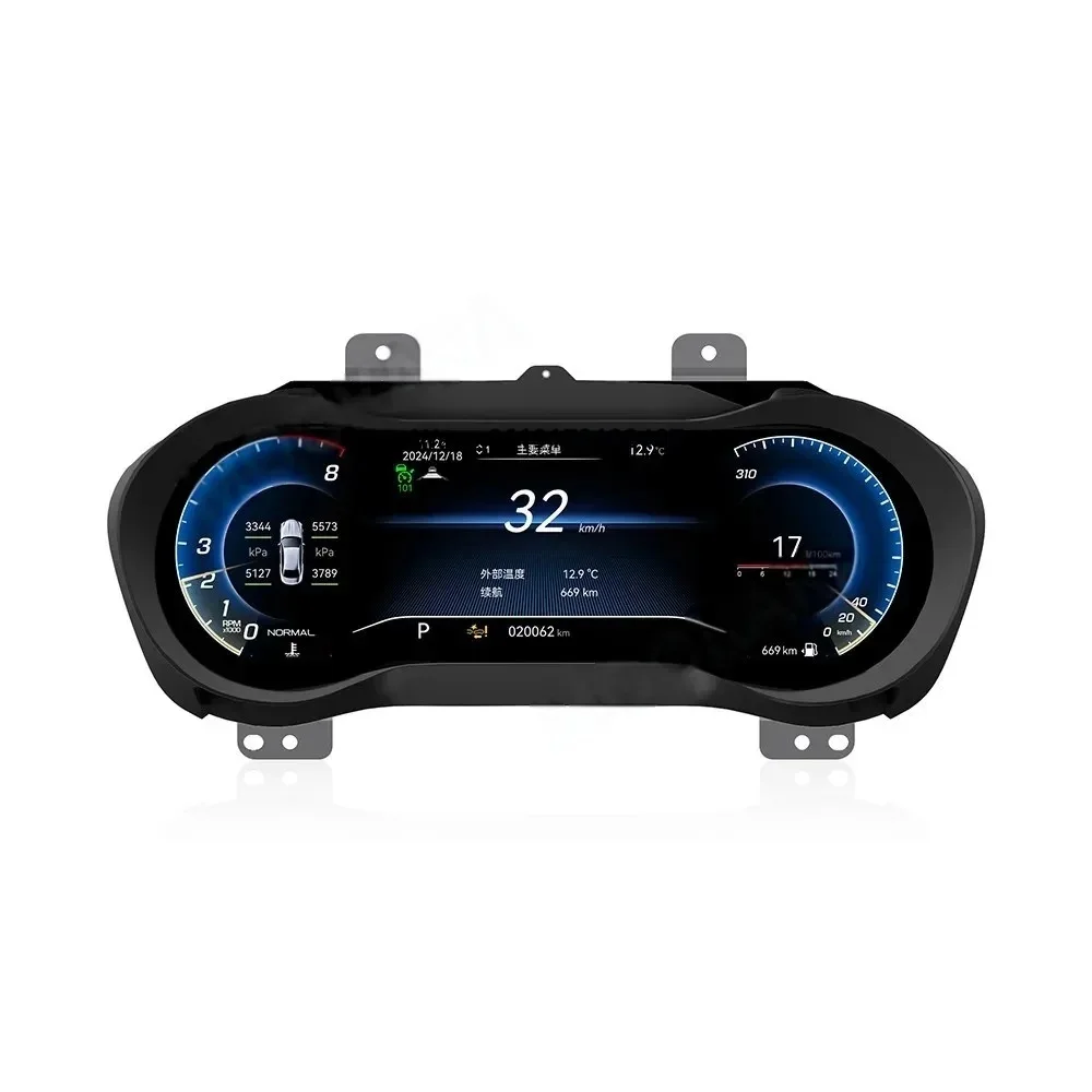 

12.3" Car Digital Cluster for Auto LCD Dashboard Speedometer Virtual Cockpit New Arrival