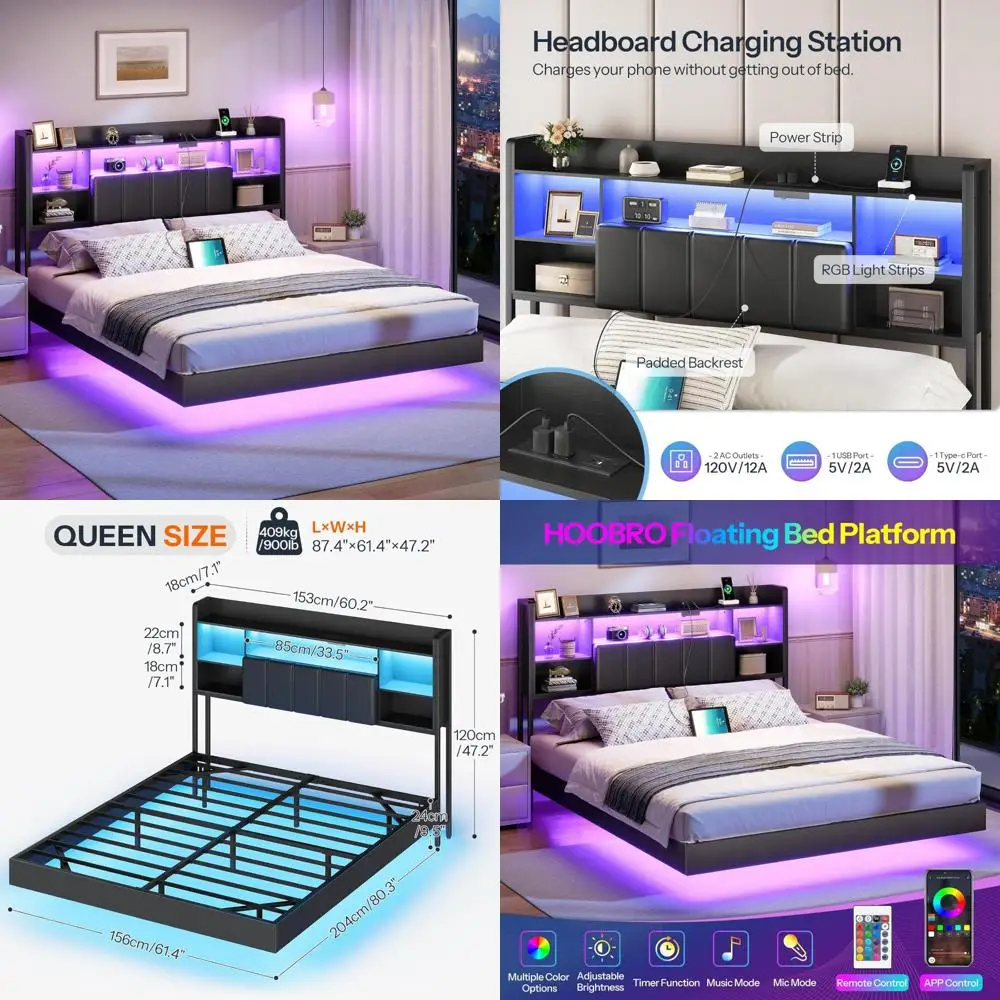 Hoobro Queen Size F…