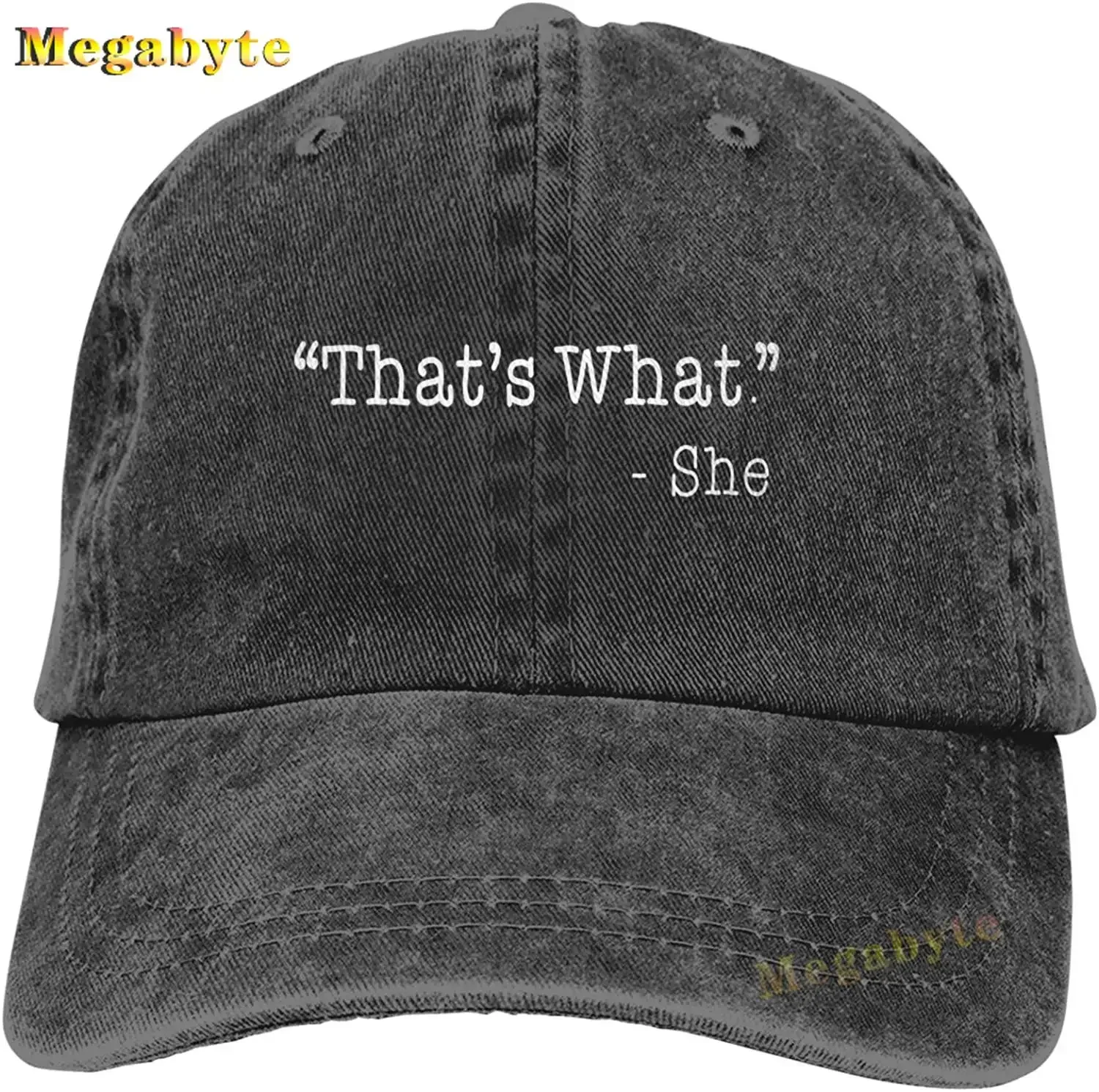 Funny Thats What She Said Statement Hat,Adjustable Baseball Cap Washable Cotton Trucker Cap Dad Hat Unisex