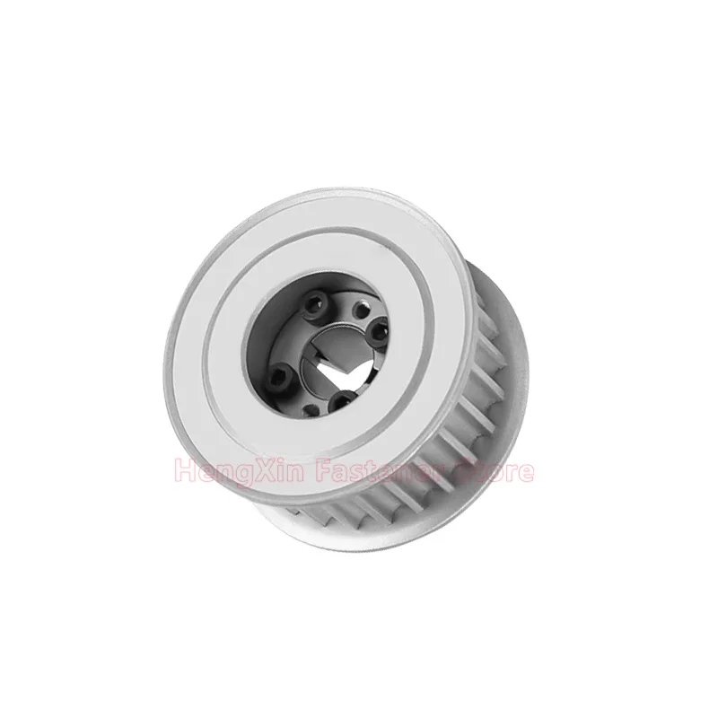 1pcs HTD3M Keyless Bushing Timing Pulley 36 38 40 42 44 45 46 Teeth Expansion Sleeve Synchronous Wheel for Belt Width 10/15mm