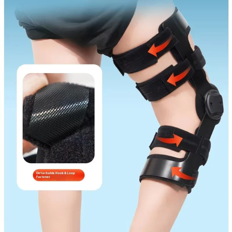Osteoarthritis OA medial lateral pain relief protection joint fixation bracket double vertical unloader knee