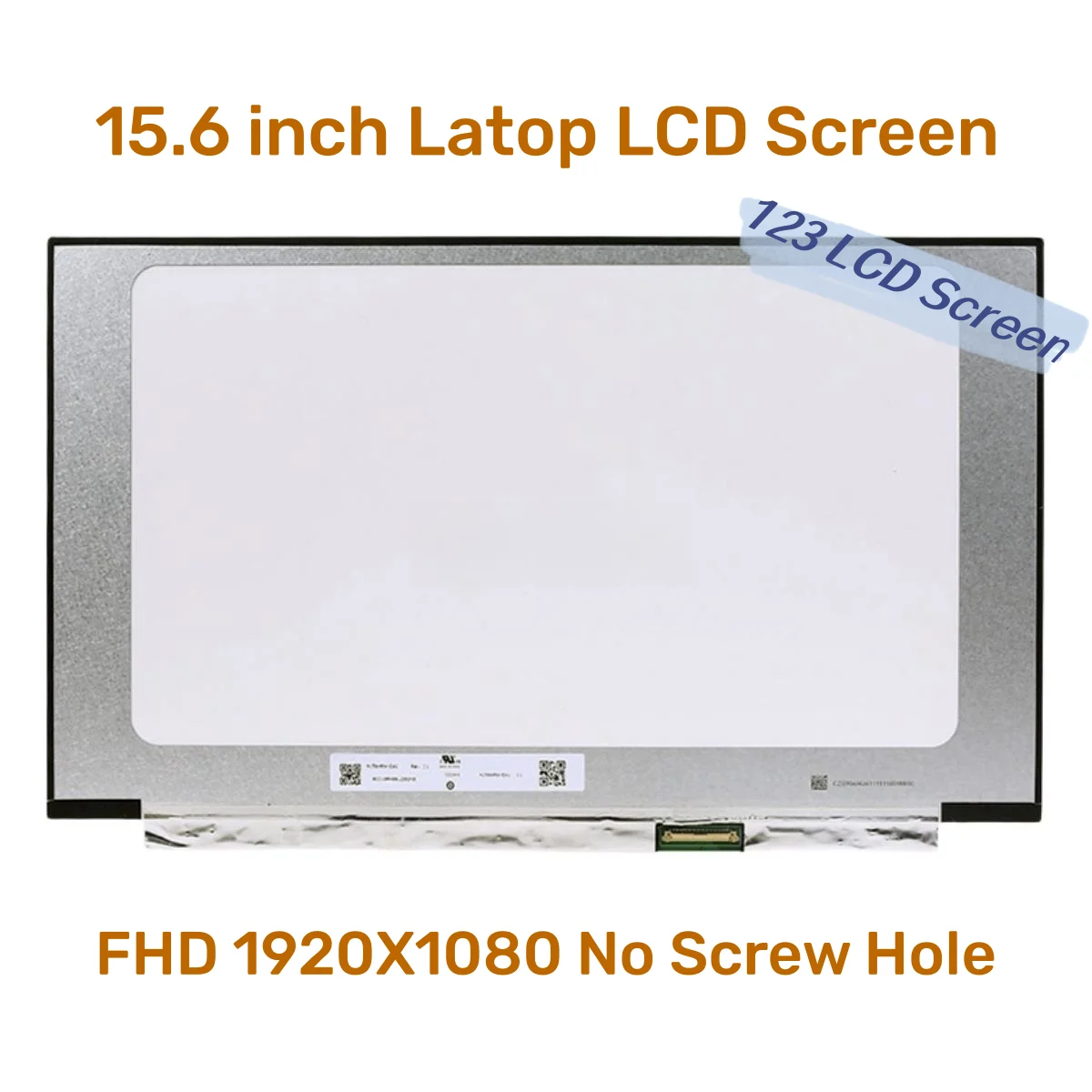 

HOT SALE 15.6 INCH LED LCD IPS Screen Panel N156HRA-EA1 REV. C1 FIT N156HME-GAK EDP 40PINS 144HZ FHD 1920X1080 No Screw Hole