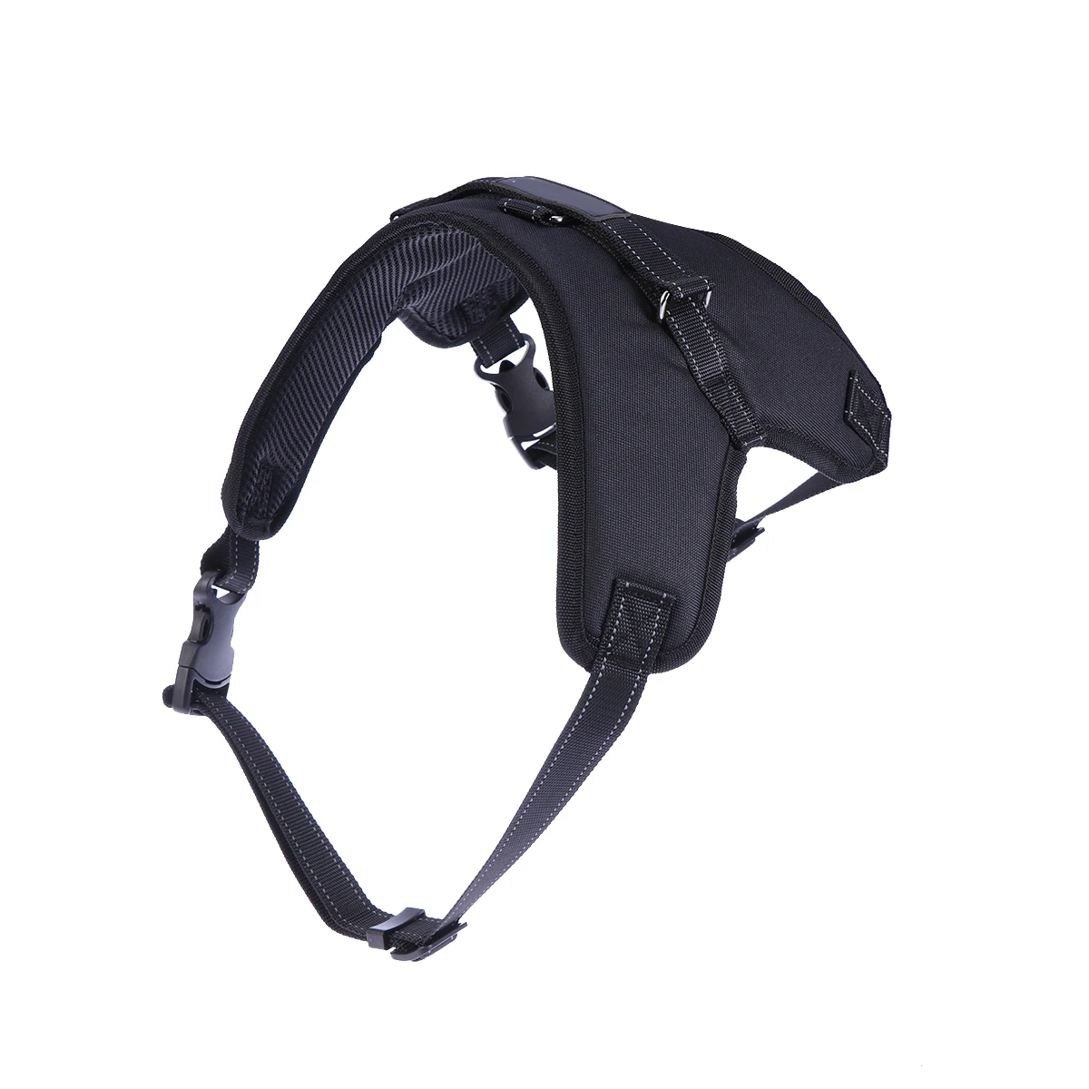 

Durable Dog Harness Oxford Cloth XL Black Quick Release Allows Free Movement Pet Chest Strap Medium Large Puppy