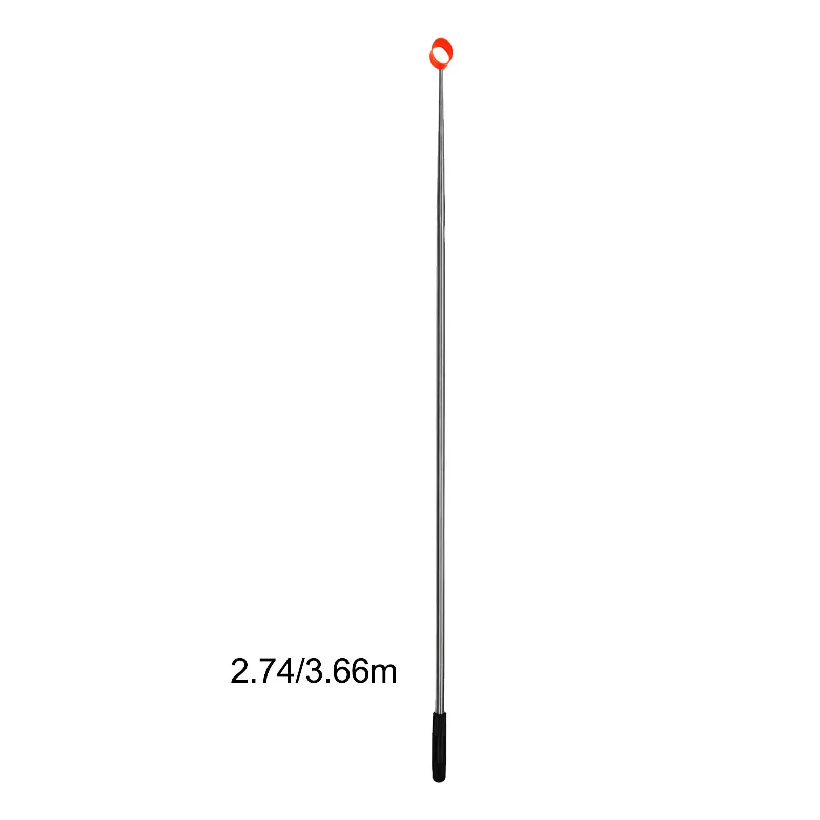 مسترد كرة جولف قابل للتمديد للمياه، عمود من الفولاذ المقاوم للصدأ