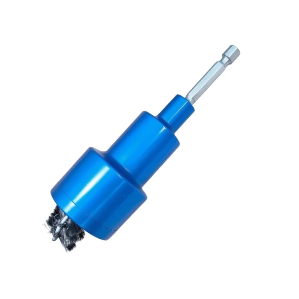 Cleaning Brush Rust Removal Tool Copper Pipe Cleaning Brush High-toughness Steel Wire Bristles Lightweight Aluminum Alloy Shell