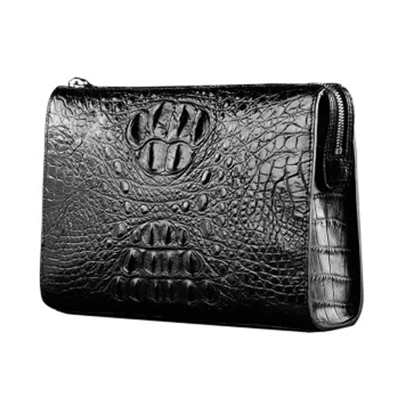 VVBrown  male  handbags  crocodile bag  large capacity  Men bags  business  zipper  Male hand bag men clutch bag