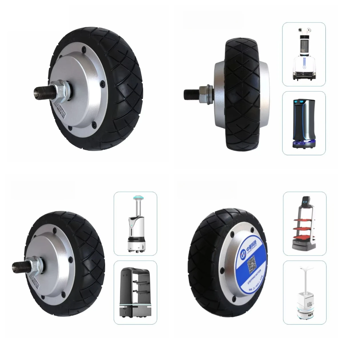 

2026 New 5.5inch 24V 270RPM 3N.m 60kg Load Gearless Brushless DC Hub Servo Motor