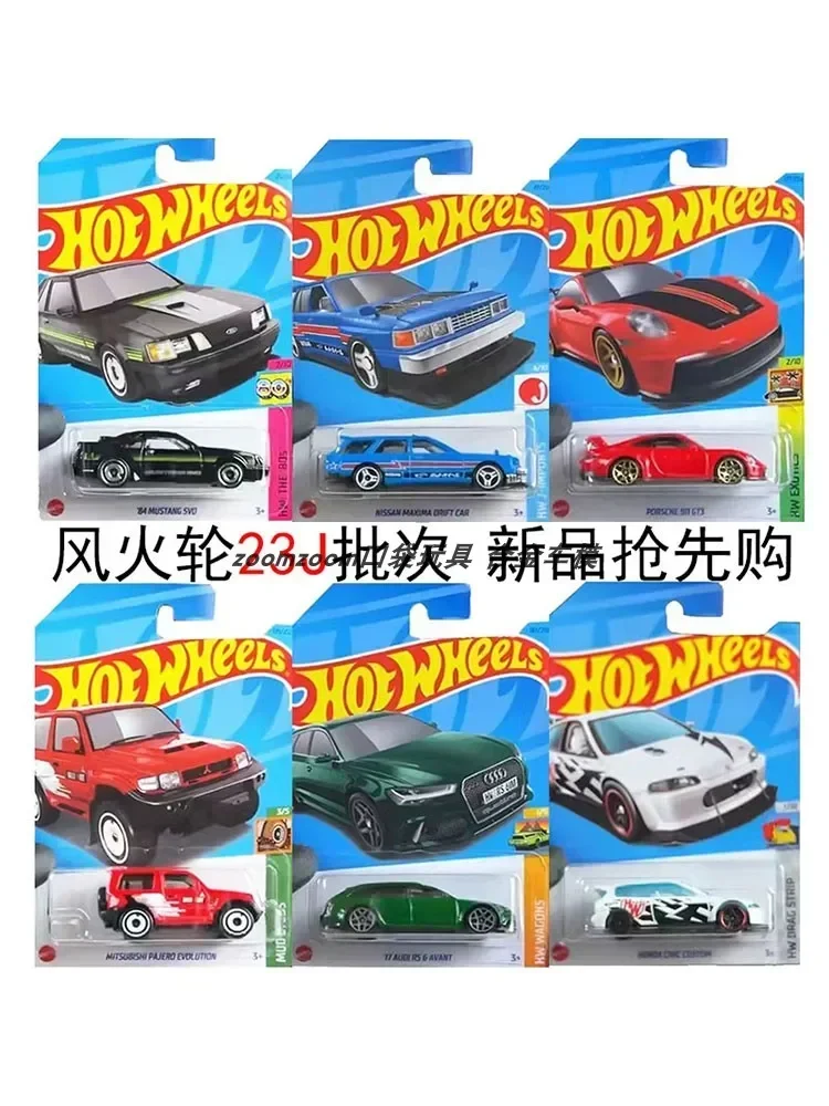 Hot Wheels Toys Cars for Kids Lamborghini McLaren Easy Model Hotwheels Porsche Gifts Birthday Surprise Box Diecast 1/64