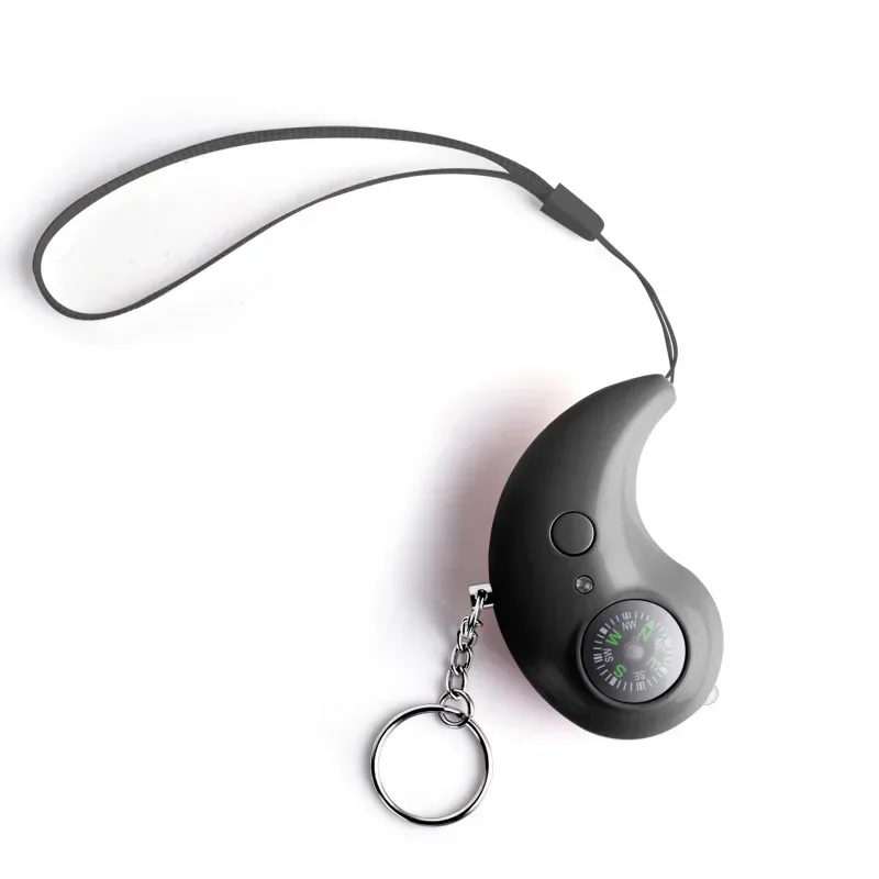 130db مكافحة الذئب الشخصية النساء في الهواء الطلق مجال السفر USB قابلة للشحن SOS إنذار الأمن في حالات الطوارئ جديد إنذار الدفاع عن النفس البوصلة