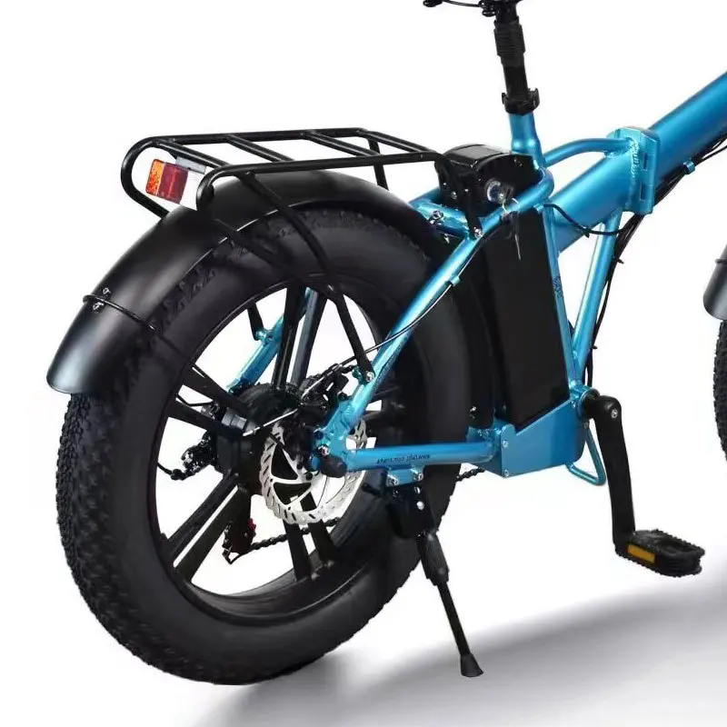 48V Dual Brushless Motor Hot Sale Electric Sport Mountain Bike, 20-Inch Fat Tire & Lithium Battery