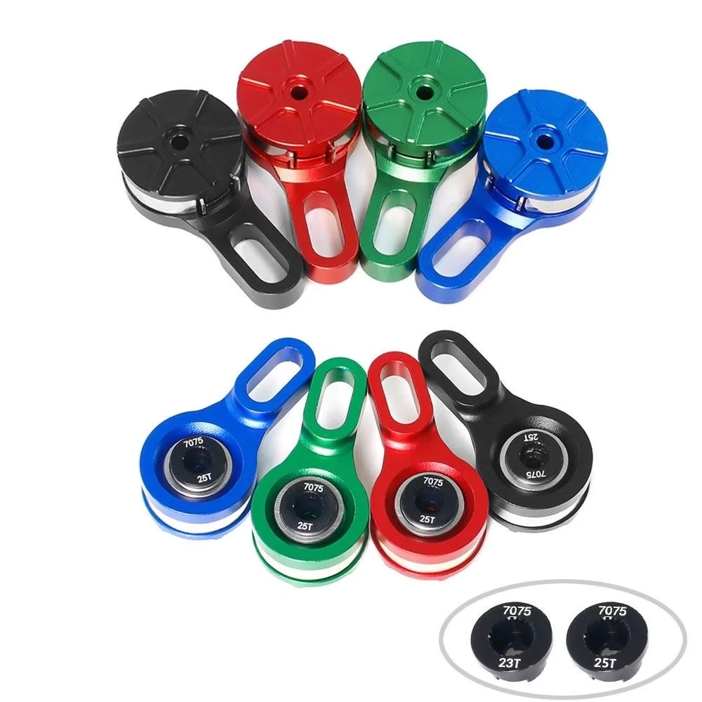 7075 LOSI 1/4 Promoto-MX motocicleta 23T 25T Servo Saver Servo brazo piezas de mejora Accesorios