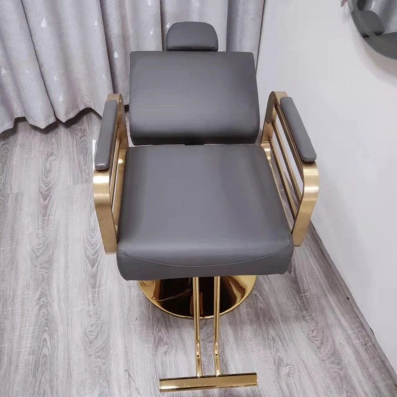 Cosmetology Dressing Salon Chair Bar Recline Beauty Stool Barber Chair Facial Tattoo Silla Barberia Salon Furniture OK50LF