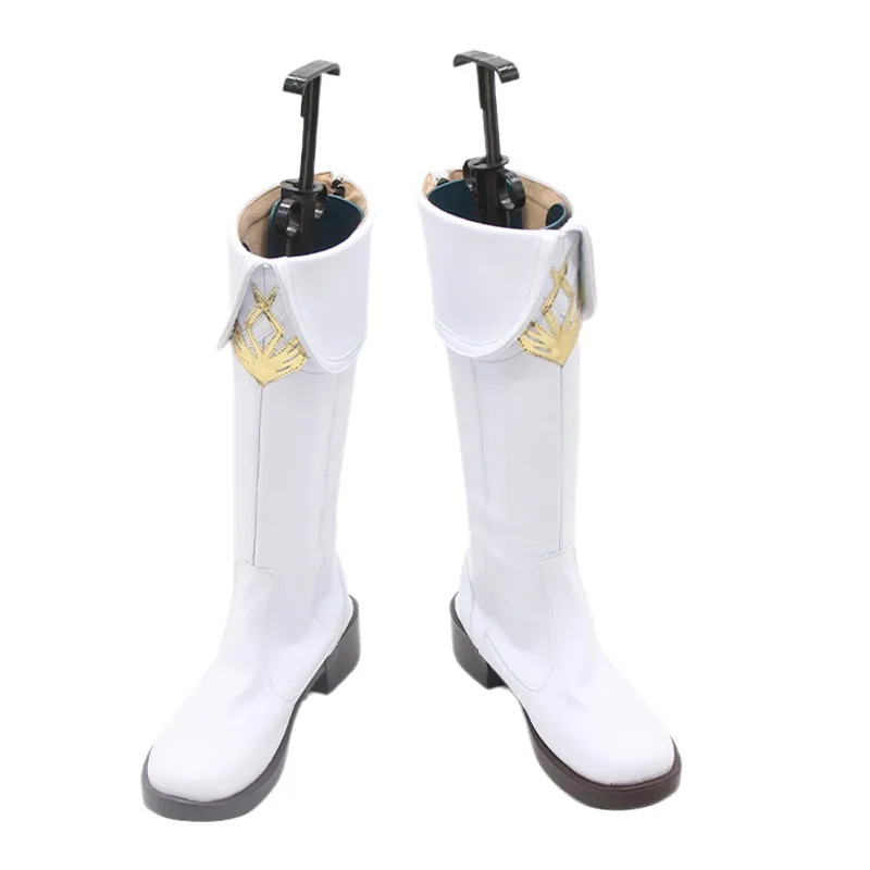 Buty do Cosplay Xavier Love and Deepspace, skórzane PU, buty na Halloween, karnawałowe, akcesoria anime, rekwizyty do cosplay, szyte na miarę