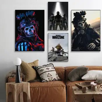 1張遊戲《決勝時刻》海報自黏藝術防水紙貼紙,適用於咖啡館、酒吧、房間牆面裝飾 6 最佳銷售 使命召喚週邊商品 - №4