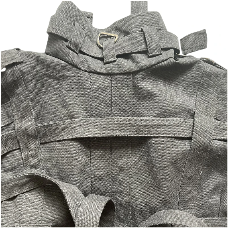 Canvas Straitjacket Escapeproof Straight Jacket Feitsh Bondage Costume