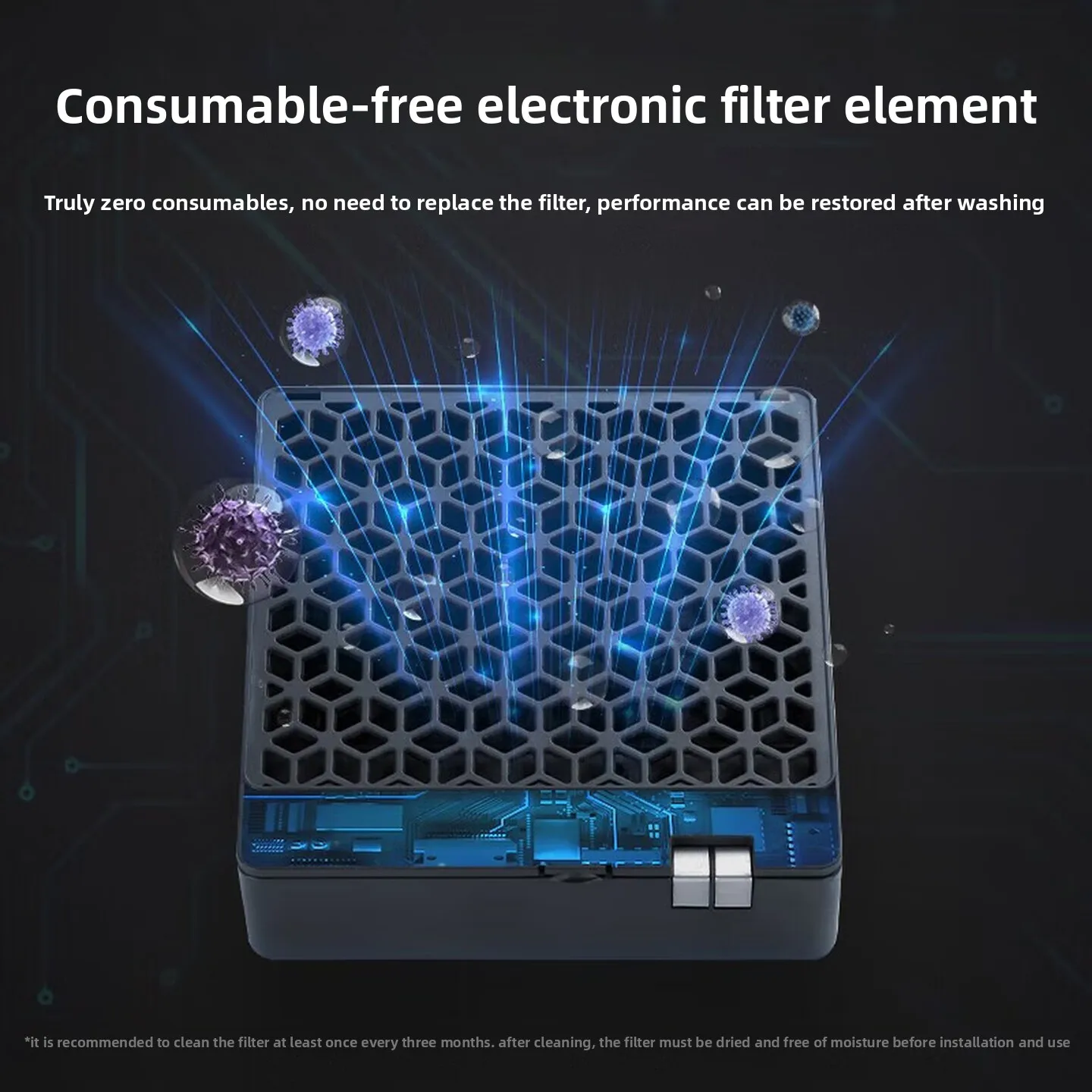 Compact Desktop Air Purifier Activated Carbon Air Cleaner for PM2.5 Dust Smoke Odor Home Office Living Room White 공기 청정기