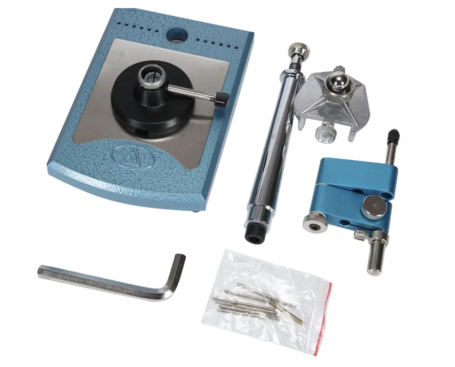 Dental Lab Parallel Surveyor, Fully Adjustable Square Base Observation Tool for Denture Casting