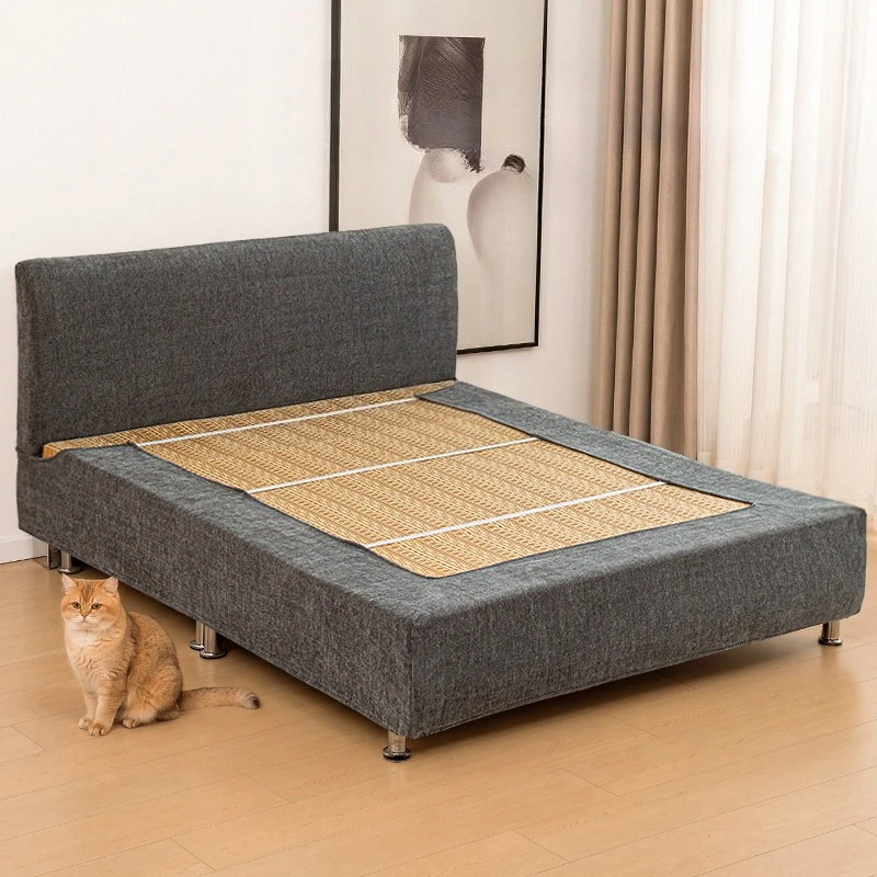 2026 New Solid Color Elastic Wrap Around Bed Skirt –Removable Washable Dust Ruffle for Twin/Full/Queen/King Mattress  침대커버 스커트