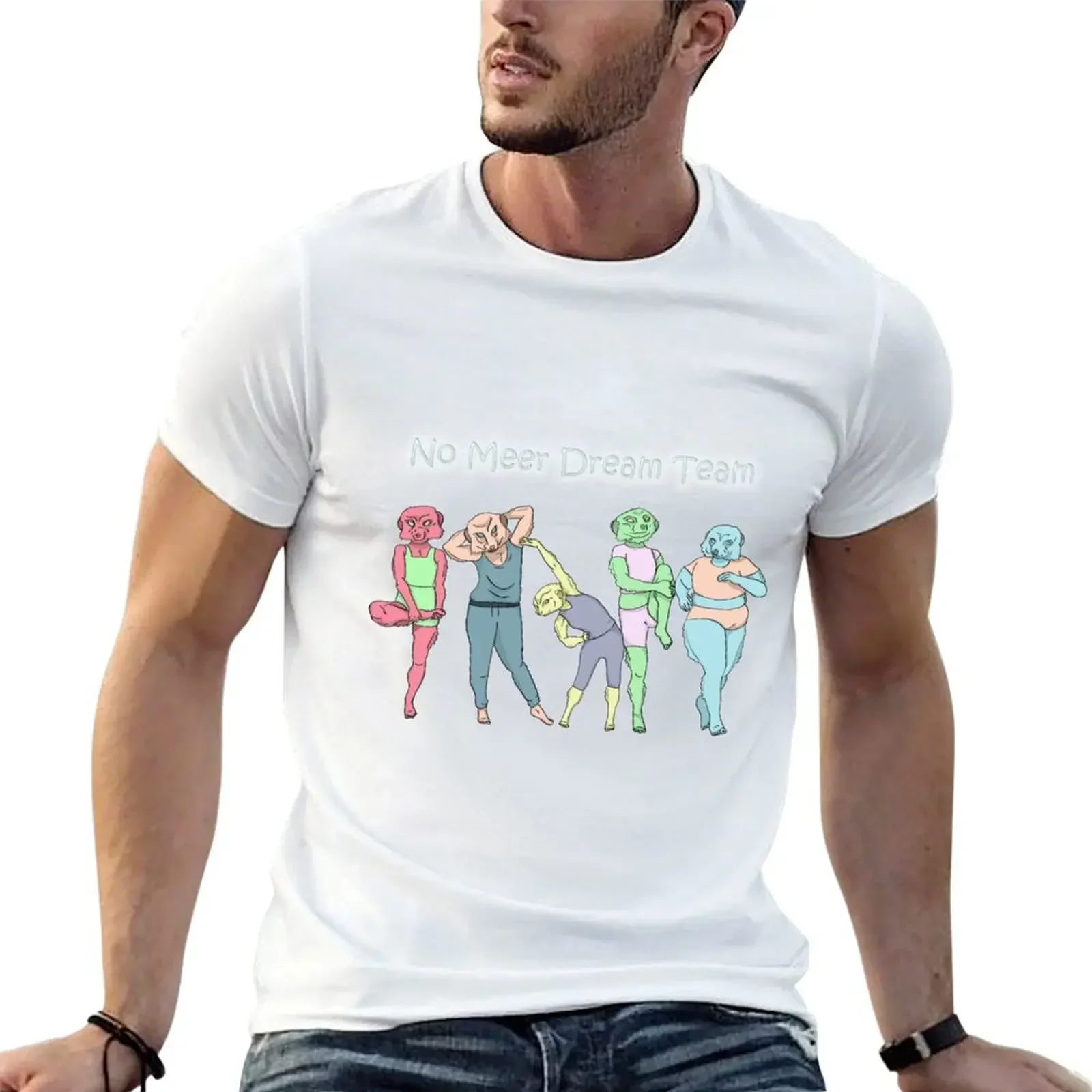 Meerkat Challenge T-Shirt anime vintage t shirts man clothes mens t shirts pack