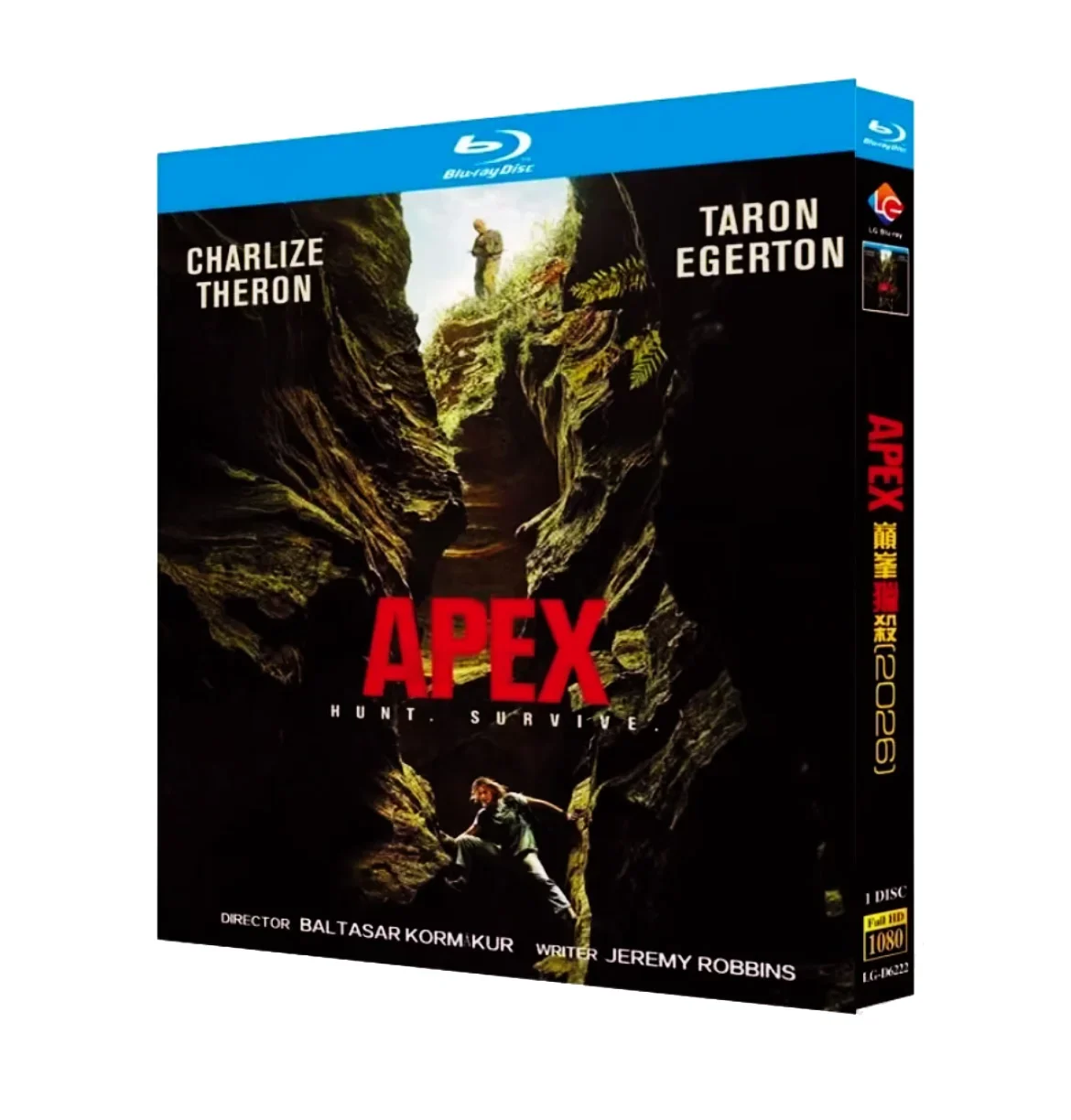 Apex 2026 1BD New Sealed Box Set Blu-ray Disc High Definition Movie Format Language English Run Time 82 Minutes