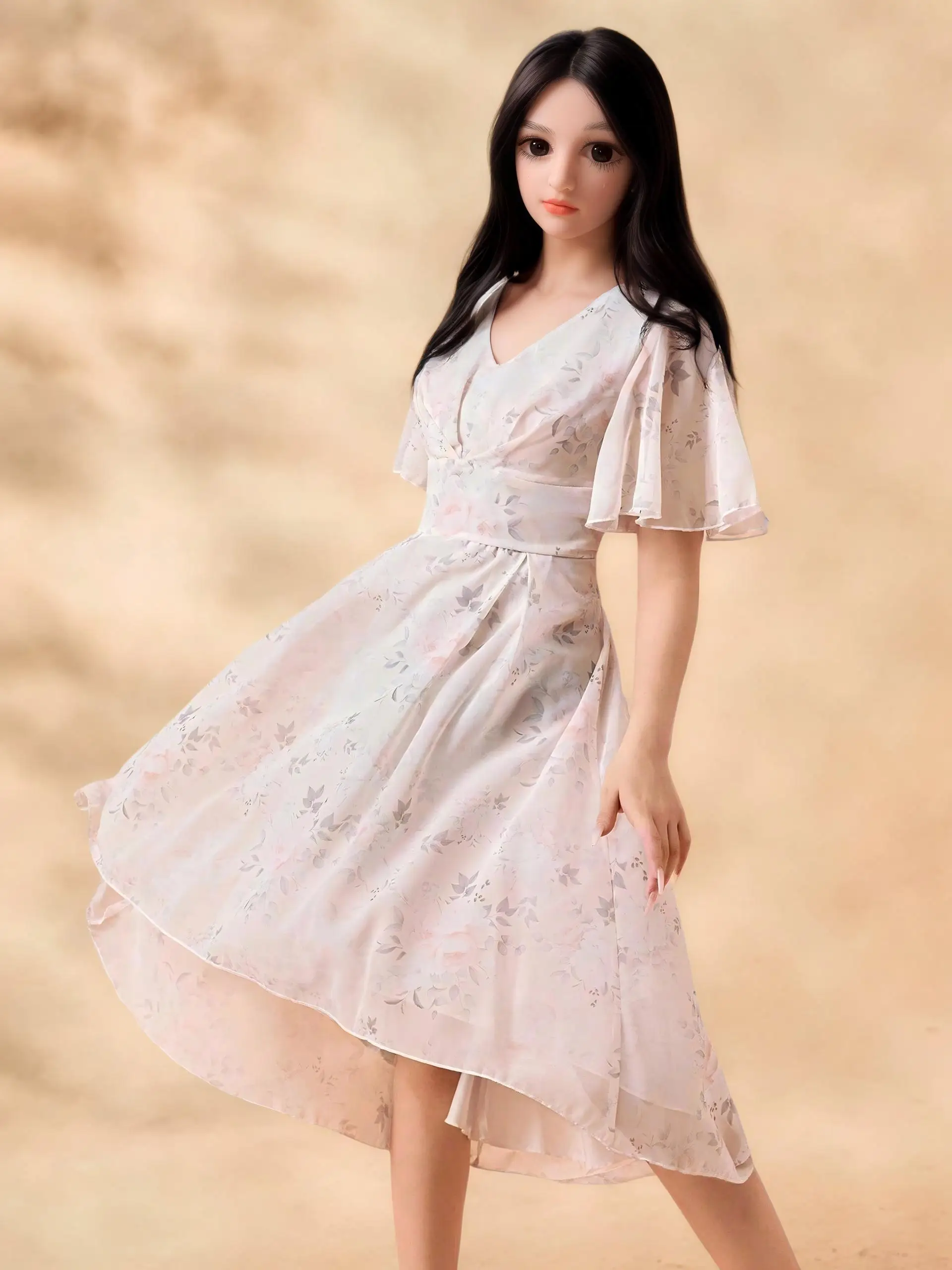 

80cm seamless action TPE doll, sturdy bones, versatile poses, exquisite makeup, delicate skin, suitable for photography, parties