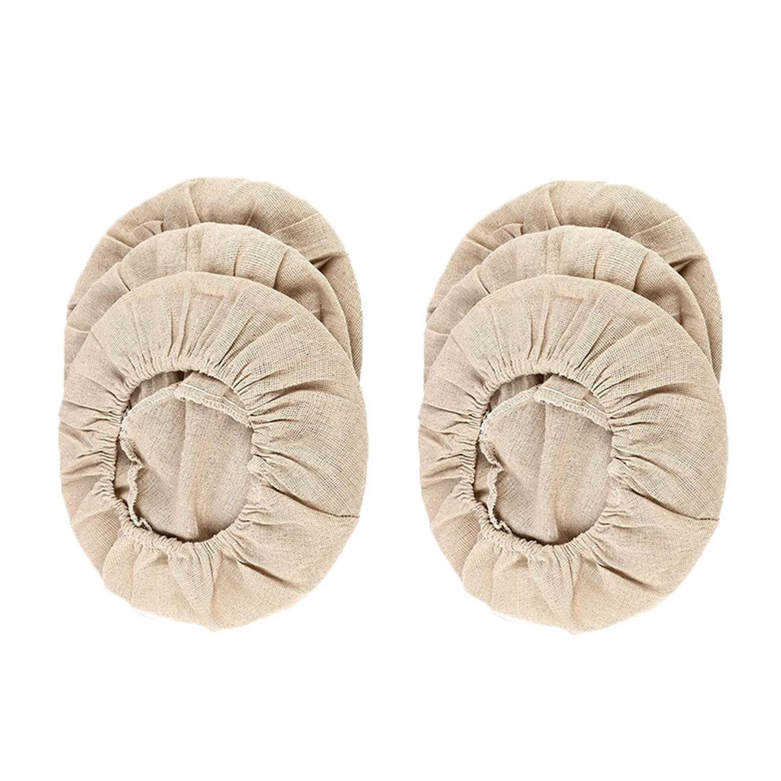 

6 шт., ферментированная льняная тканевая сумка для хлеба, круглая овальная корзина Oubao на подкладке, домашние инструменты для брожения теста для хлеба