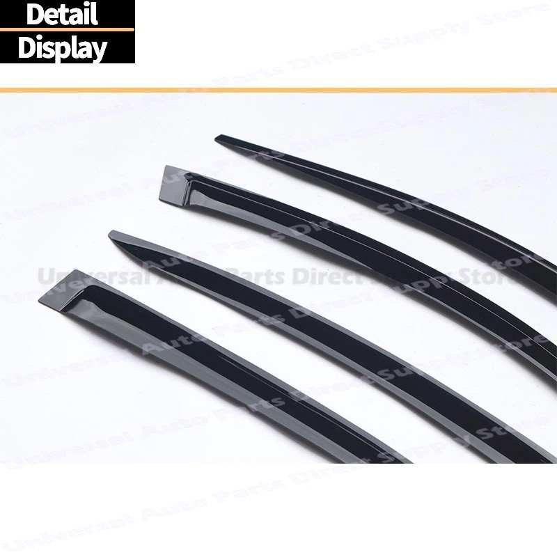 Window Visor Wind Rain Deflector For BMW 5 Series G30 Standard Wheelbase 2017-2023 Smoke Side Door Sun Weather Shield Vent Shade
