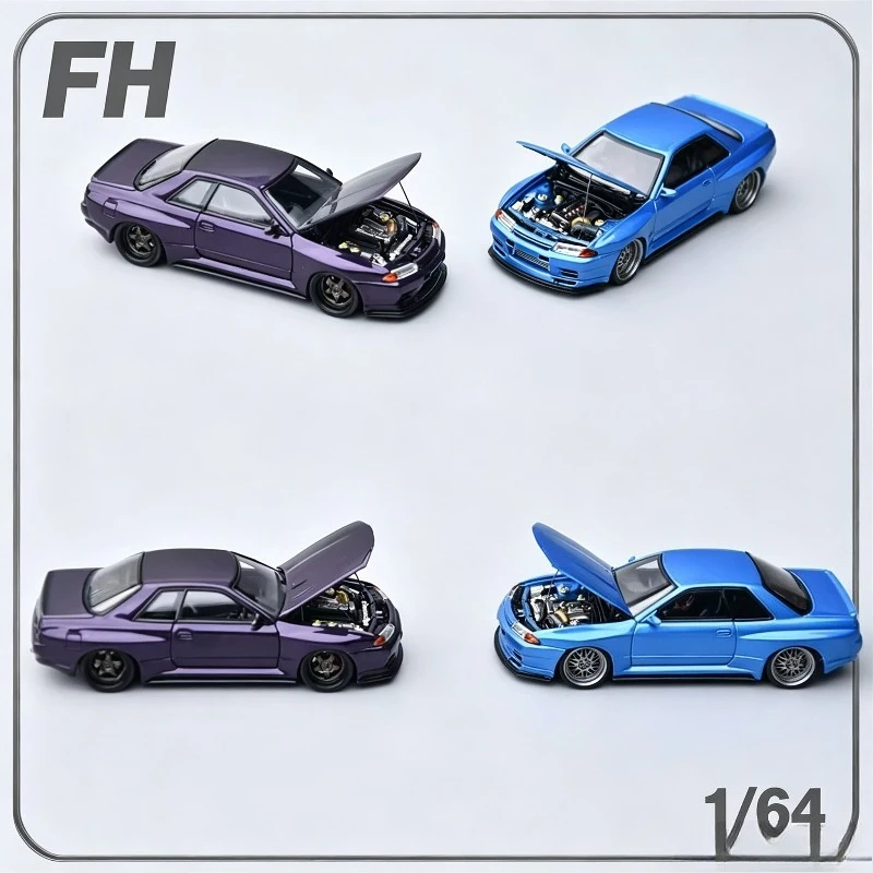 New Product: Focal Horizon 1/64 Alloy Skyline GTR 3rd Generation R32 Replica Car Model Figurine - Collectible Display Item