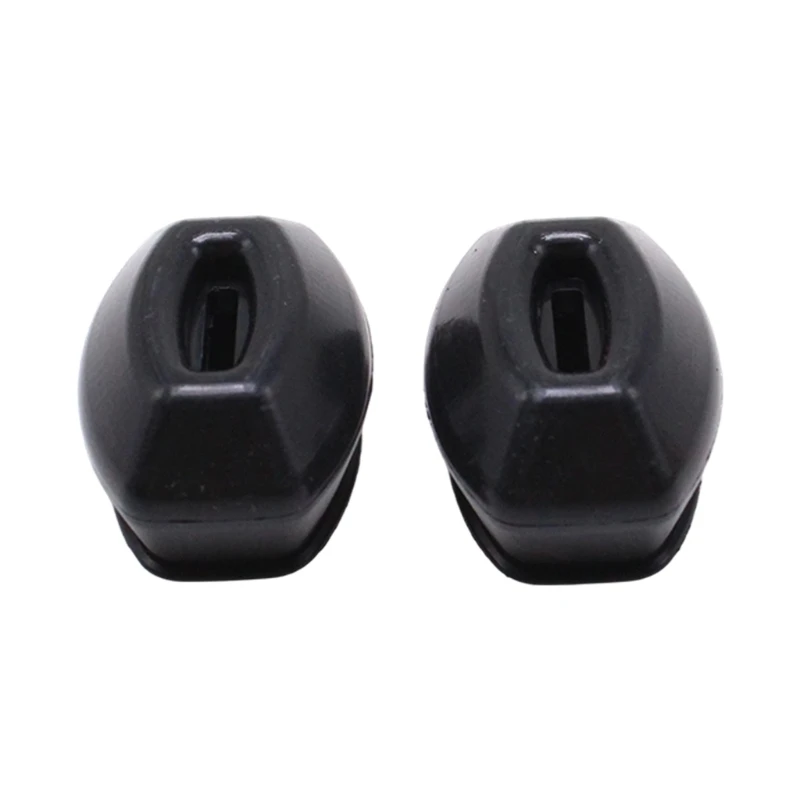Replacement Handbrake Lever Boot Cover Pair, Slotted Black Rubber Dust Covers for TR8 Stag MGB Parking Brake Area Service on